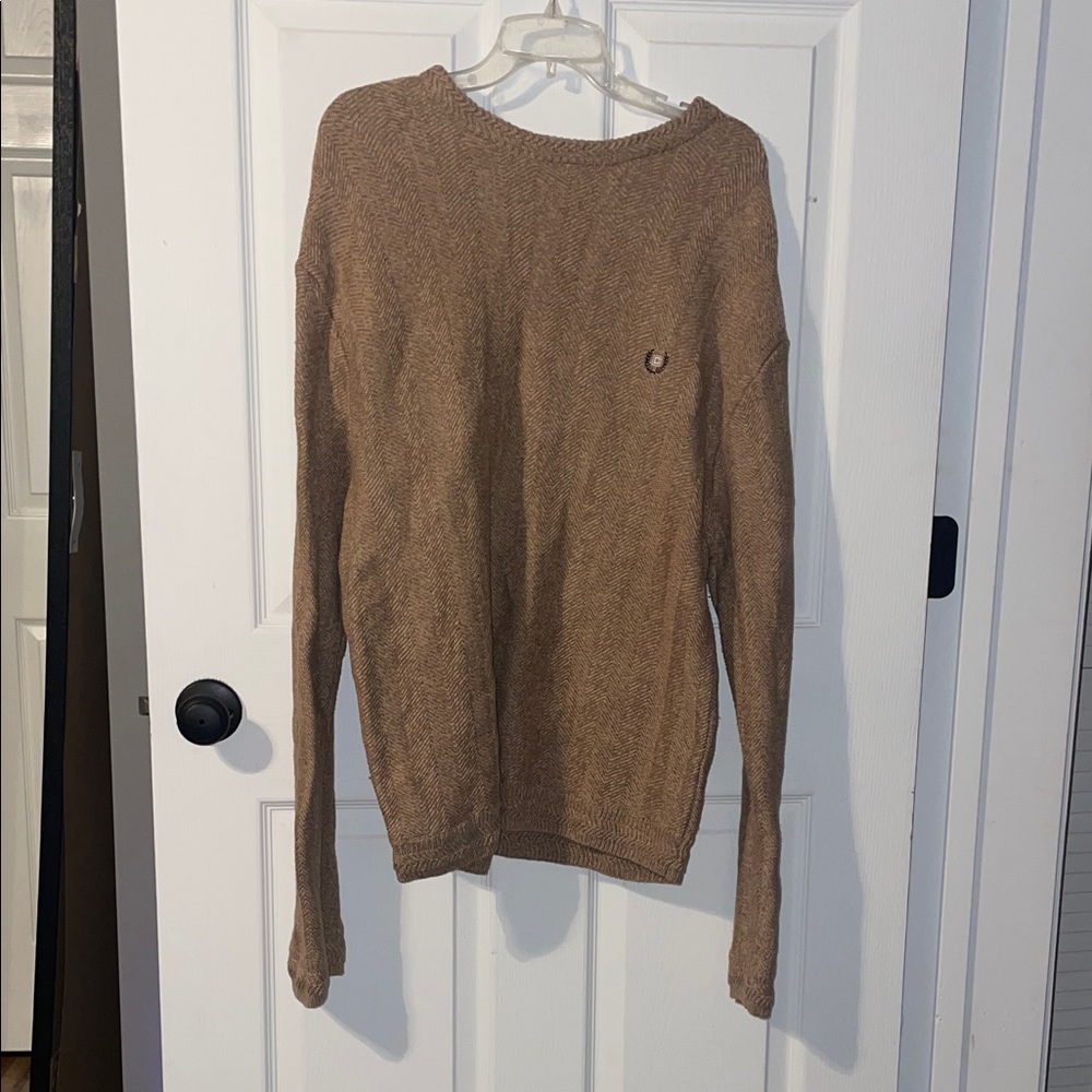 Chaps Tan Knit Sweater MENS XL
